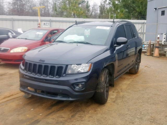 1C4NJCBA1ED764045 - 2014 JEEP COMPASS SP ნაცრისფერი ფოტო 2