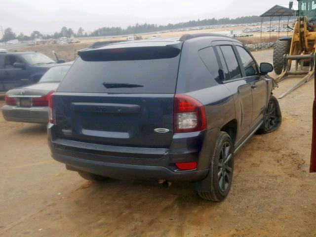 1C4NJCBA1ED764045 - 2014 JEEP COMPASS SP ნაცრისფერი ფოტო 4