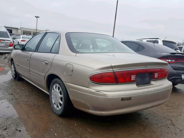 2G4WS52MXW1568363 - 1998 BUICK CENTURY CU BEIGE photo 3