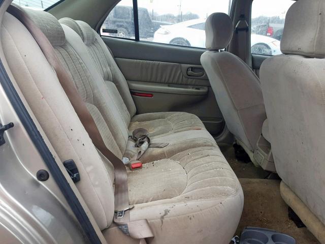 2G4WS52MXW1568363 - 1998 BUICK CENTURY CU BEIGE photo 6