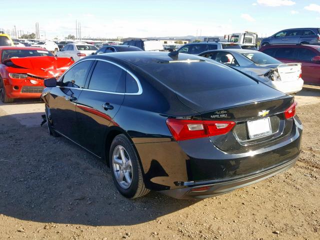 1G1ZB5STXGF249055 - 2016 CHEVROLET MALIBU LS BLACK photo 3