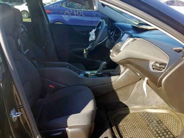 1G1ZB5STXGF249055 - 2016 CHEVROLET MALIBU LS BLACK photo 5