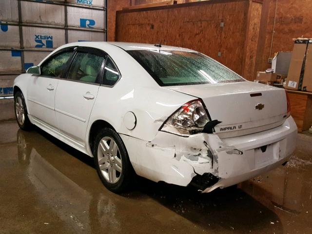 2G1WB5E33E1110548 - 2014 CHEVROLET IMPALA LIM WHITE photo 3