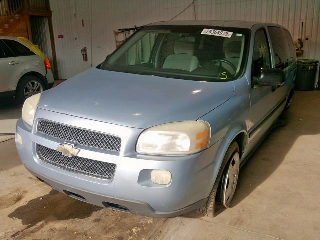 1GNDV23177D158011 - 2007 CHEVROLET UPLANDER L Mavi foto 2