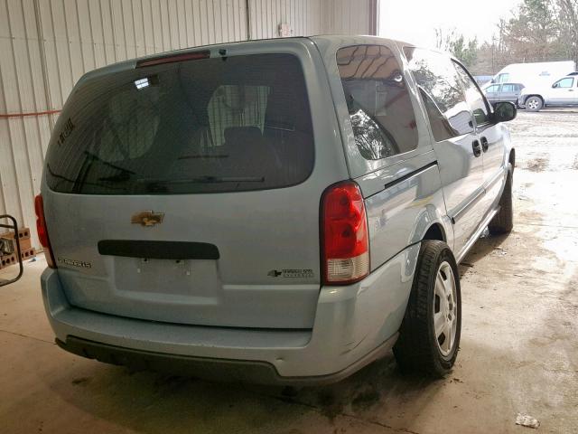 1GNDV23177D158011 - 2007 CHEVROLET UPLANDER L Mavi foto 4