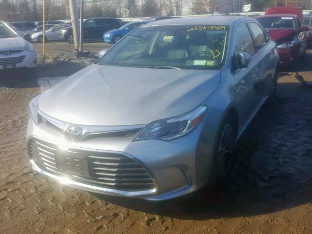 4T1BK1EB5JU288123 - 2018 TOYOTA AVALON XLE SILVER photo 2