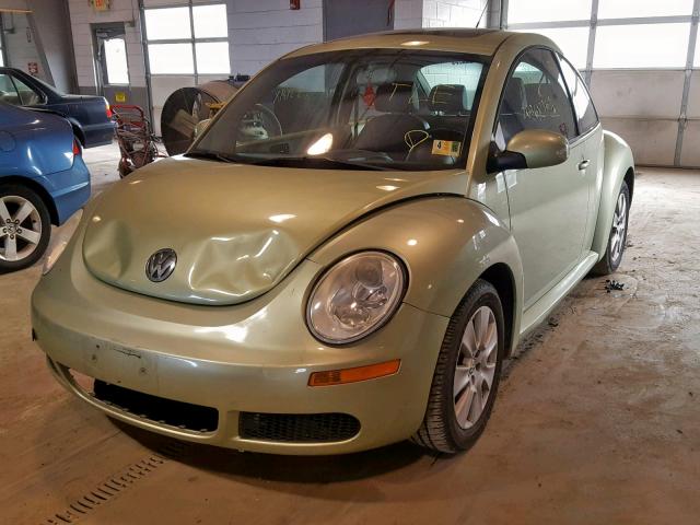3VWRW31CX9M503249 - 2009 VOLKSWAGEN NEW BEETLE Grün Foto 2