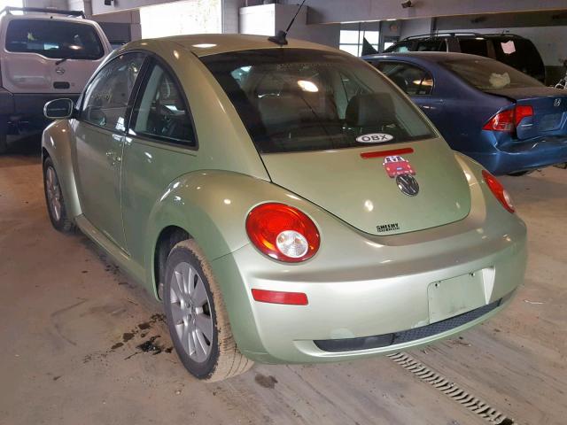 3VWRW31CX9M503249 - 2009 VOLKSWAGEN NEW BEETLE Grün Foto 3