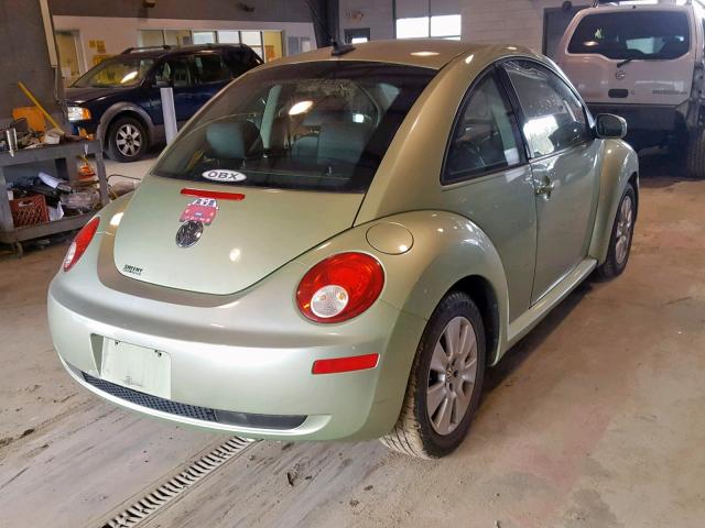 3VWRW31CX9M503249 - 2009 VOLKSWAGEN NEW BEETLE Grün Foto 4
