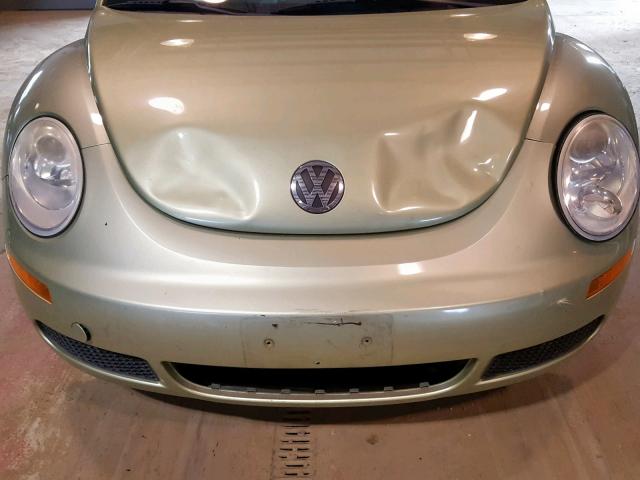 3VWRW31CX9M503249 - 2009 VOLKSWAGEN NEW BEETLE Grün Foto 9
