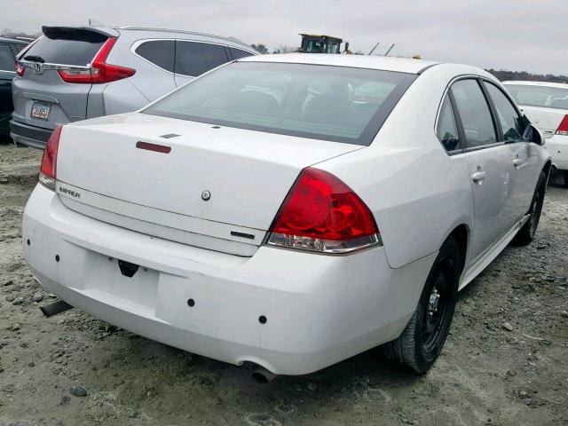 2G1WD5E36F1106456 - 2015 CHEVROLET IMPALA LIM WHITE photo 4