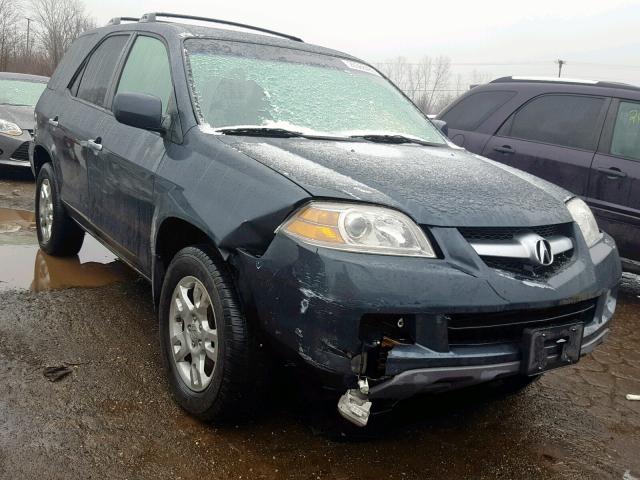 2HNYD18986H546091 - 2006 ACURA MDX TOURIN GREEN photo 1