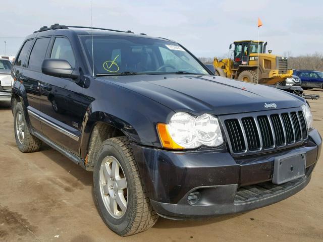 1J8GR48K09C542866 - 2009 JEEP GRAND CHER BLACK photo 1