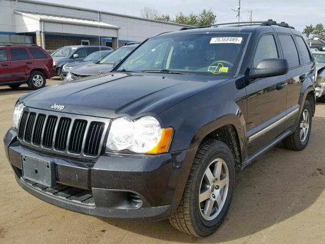 1J8GR48K09C542866 - 2009 JEEP GRAND CHER BLACK photo 2