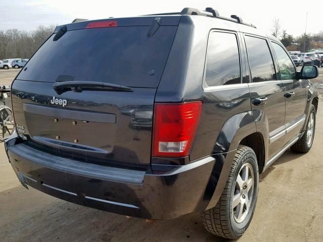 1J8GR48K09C542866 - 2009 JEEP GRAND CHER BLACK photo 4