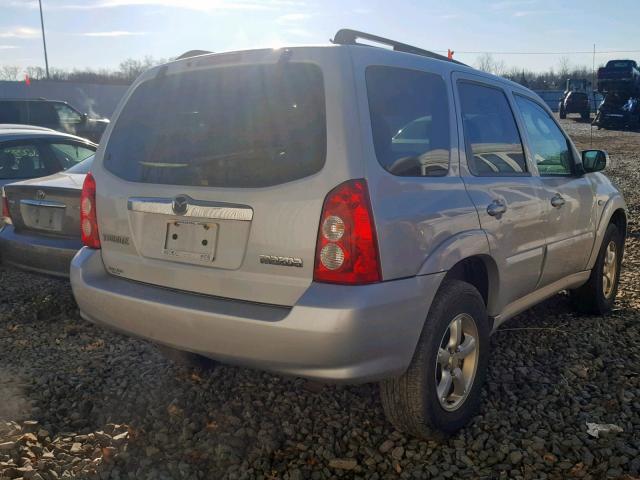 4F2YZ94185KM54430 - 2005 MAZDA TRIBUTE S SILVER photo 4