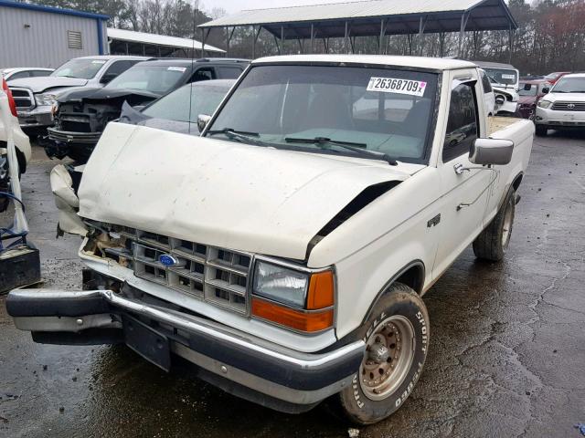 1FTCR10T6KUA18436 - 1989 FORD RANGER WHITE photo 2