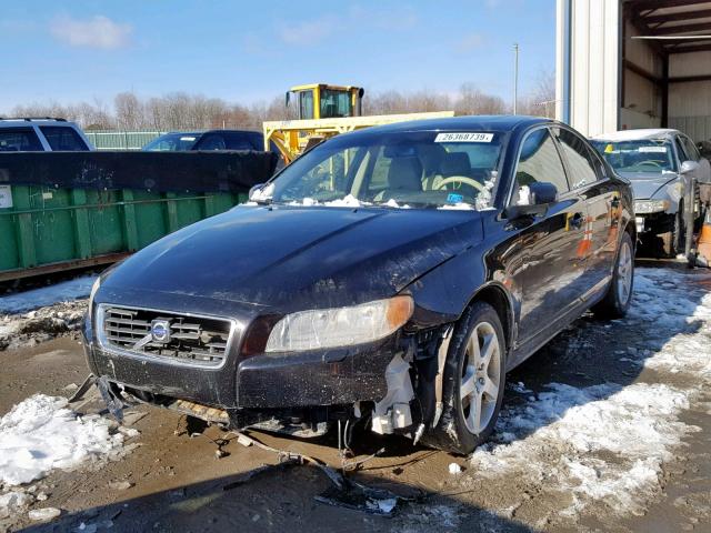 YV1AH992991091745 - 2009 VOLVO S80 T6 BLACK photo 2