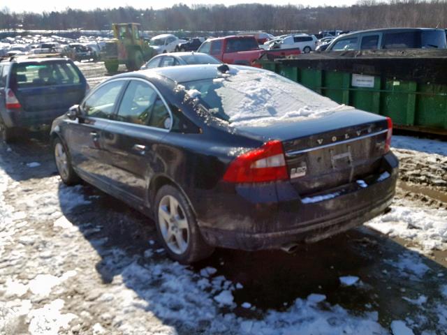 YV1AH992991091745 - 2009 VOLVO S80 T6 BLACK photo 3