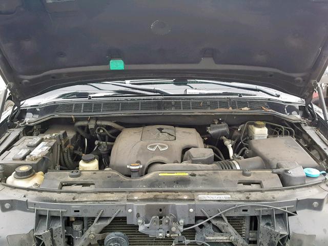 5N3ZA0NF2AN900228 - 2010 INFINITI QX56 BLACK photo 7