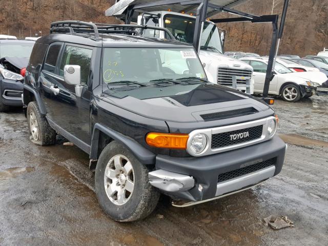 JTEBU11F170088780 - 2007 TOYOTA FJ CRUISER BLACK photo 1