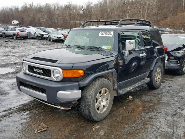 JTEBU11F170088780 - 2007 TOYOTA FJ CRUISER BLACK photo 2