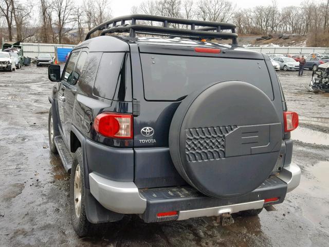 JTEBU11F170088780 - 2007 TOYOTA FJ CRUISER BLACK photo 3