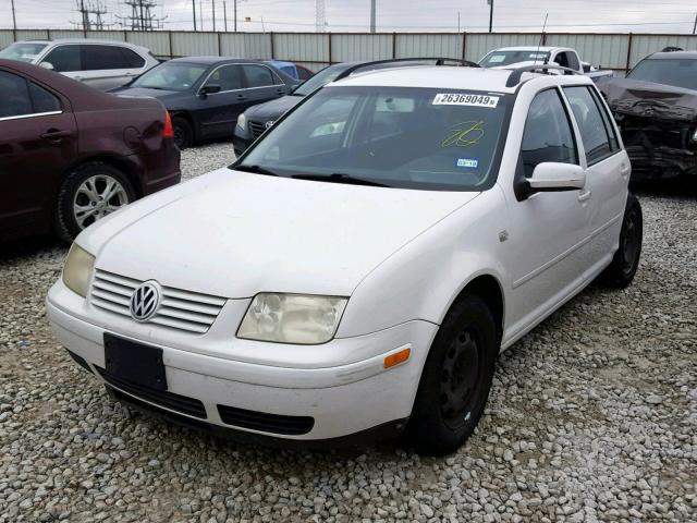 WVWRB61J02W362972 - 2002 VOLKSWAGEN JETTA GL WHITE photo 2