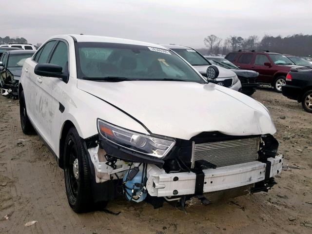 1FAHP2MT7FG203875 - 2015 FORD TAURUS POL WHITE photo 1