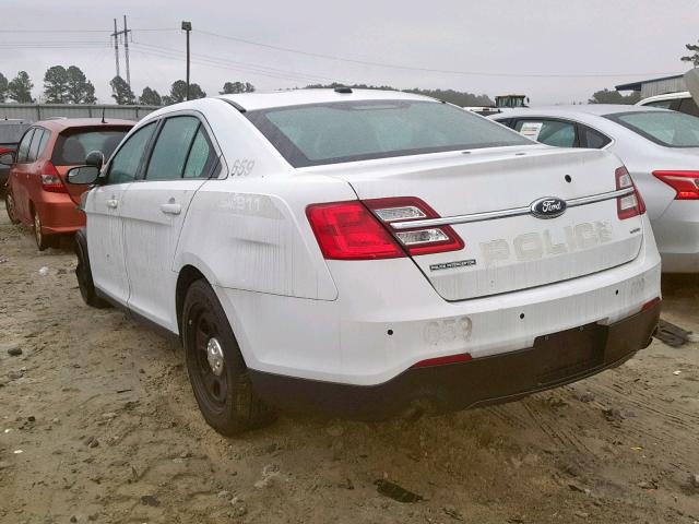 1FAHP2MT7FG203875 - 2015 FORD TAURUS POL WHITE photo 3