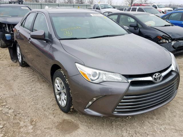 4T4BF1FK6GR538096 - 2016 TOYOTA CAMRY LE GRAY photo 1