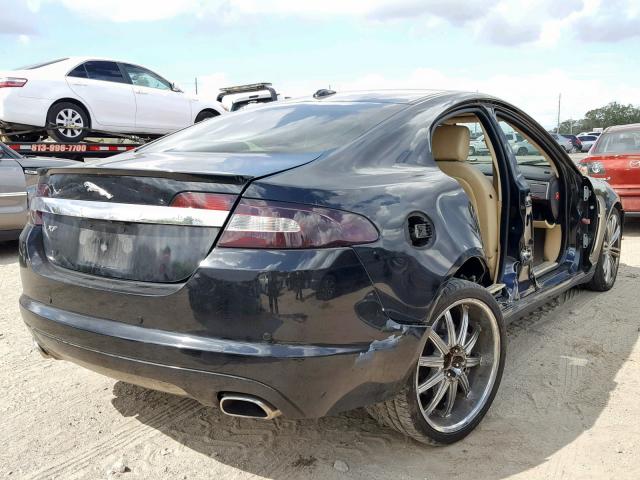 SAJWA0FA8AHR55284 - 2010 JAGUAR XF LUXURY BLACK photo 4