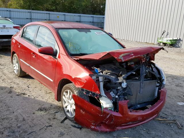 3N1AB6AP6CL650149 - 2012 NISSAN SENTRA 2.0 RED photo 1