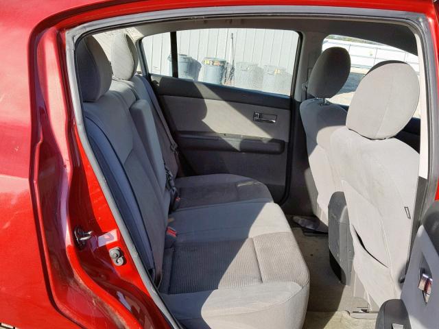 3N1AB6AP6CL650149 - 2012 NISSAN SENTRA 2.0 RED photo 6