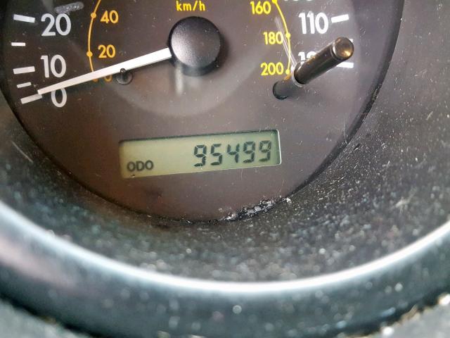 KL1TD66667B760522 - 2007 CHEVROLET AVEO BASE წითელი ფოტო 8