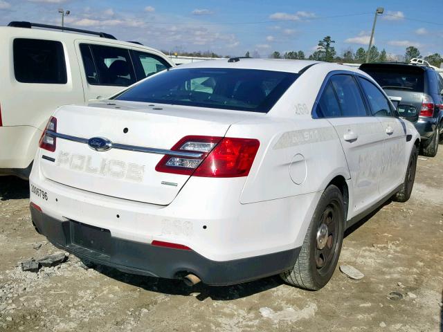 1FAHP2MT0GG132374 - 2016 FORD TAURUS POL WHITE photo 4