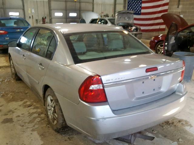 1G1ZS58F87F288440 - 2007 CHEVROLET MALIBU LS SILVER photo 3