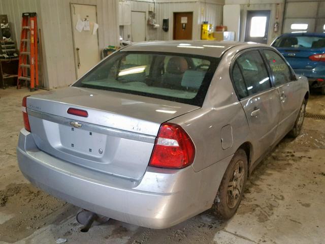 1G1ZS58F87F288440 - 2007 CHEVROLET MALIBU LS SILVER photo 4