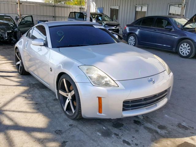 JN1BZ34E97M550941 - 2007 NISSAN 350Z COUPE SILVER photo 1