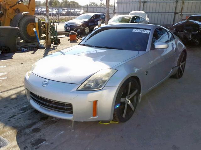 JN1BZ34E97M550941 - 2007 NISSAN 350Z COUPE SILVER photo 2