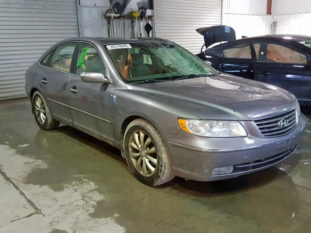 KMHFC46FX7A189258 - 2007 HYUNDAI AZERA SE SILVER photo 1