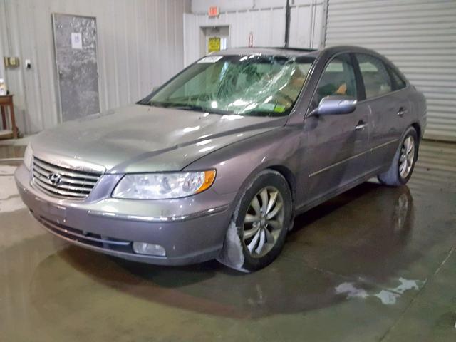 KMHFC46FX7A189258 - 2007 HYUNDAI AZERA SE SILVER photo 2