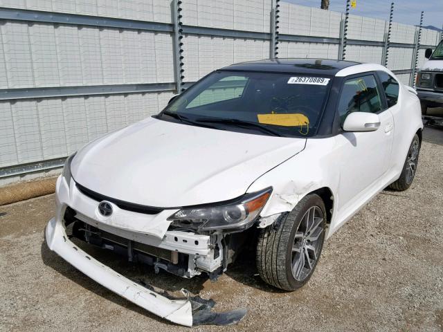 JTKJF5C7XE3073321 - 2014 TOYOTA SCION TC თეთრი ფოტო 2