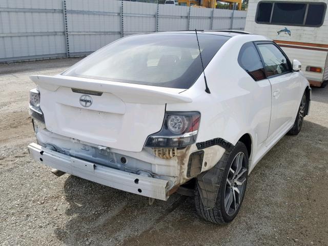 JTKJF5C7XE3073321 - 2014 TOYOTA SCION TC თეთრი ფოტო 4