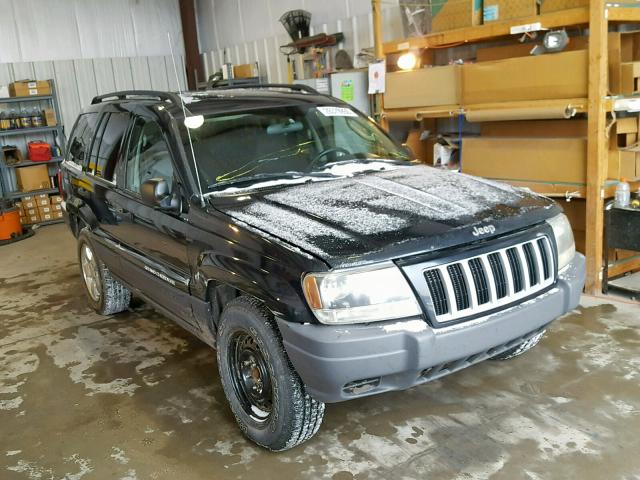 1J4GW48S14C301840 - 2004 JEEP GRAND CHER BLACK photo 1