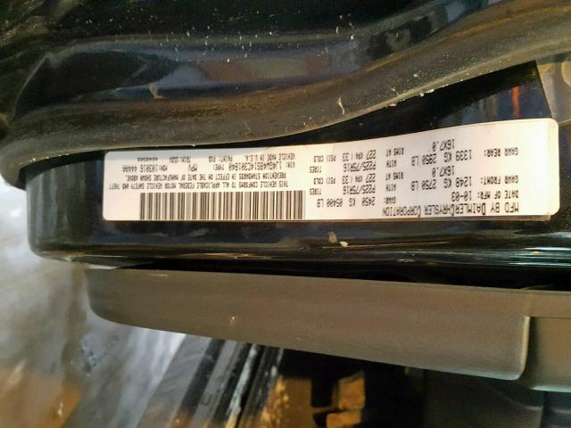 1J4GW48S14C301840 - 2004 JEEP GRAND CHER BLACK photo 10