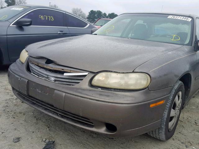 1G1ND52MXX6113638 - 1999 CHEVROLET MALIBU GOLD photo 9