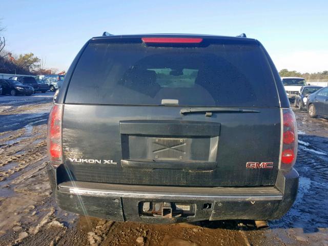 1GKFK66877J237226 - 2007 GMC YUKON XL D CHARCOAL photo 10