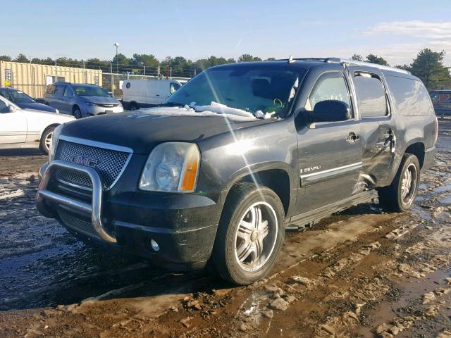 1GKFK66877J237226 - 2007 GMC YUKON XL D CHARCOAL photo 2