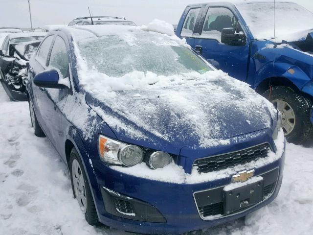 1G1JA5SH7E4209598 - 2014 CHEVROLET SONIC LS 蓝色 照片 1